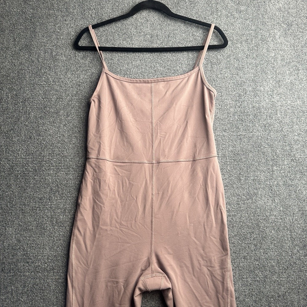 Wildfred Free Aritzia Divinity Jumpsuit Womens L Pink Activewear Gym Yoga Chic